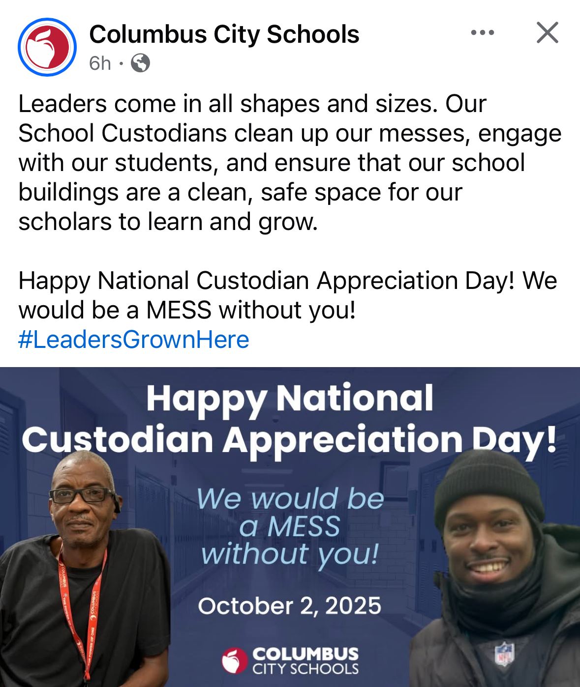  National Custodian Appreciation Day